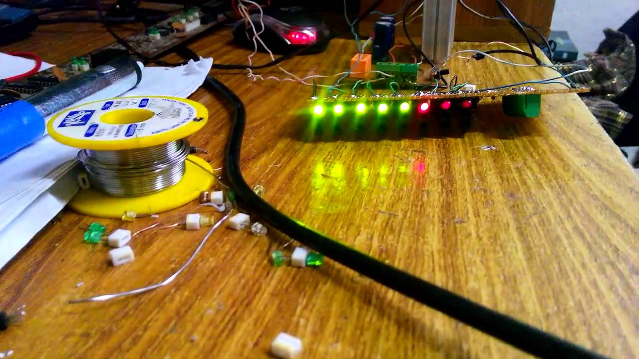 tek cıkıs 50 watt anfi ve c547b transıstorlu vumetre - YouTube