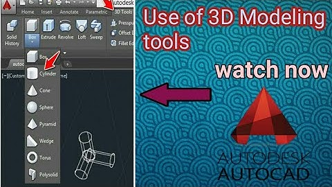 AutoCAD | [Taper, Copy, Color]Face | [Fillet, Chamfer, Copy, Color]Edge | 3D view | AutoCAD Tutorial