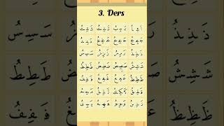 Eli̇f-Ba 3. Ders Harflerin Yazılışları