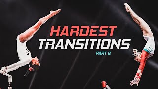 The Most Difficult (and Rarest) Uneven Bars Transitions (Part 2/2)