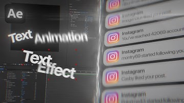 Viral Instagram Text Animations | After Effects Tutorial