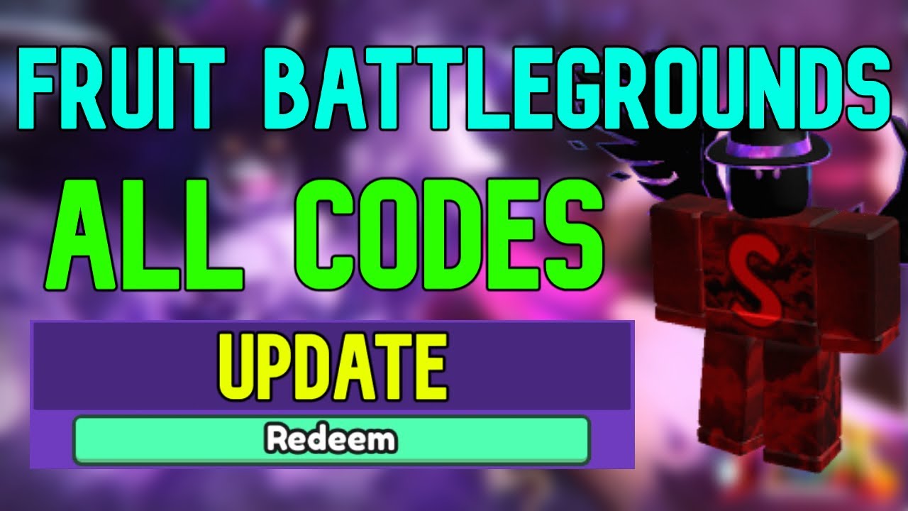 New Roblox Fruit Battlegrounds Redeem Codes List