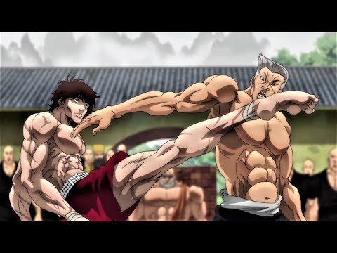 Baki Fights Cho at Kaioh Temple Arena Scene | Baki 2018 Episode 26 ENG SUB