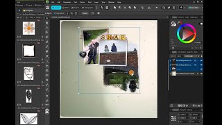 Digi-Scrapping with Affinity Studio - Snaps of Photographers