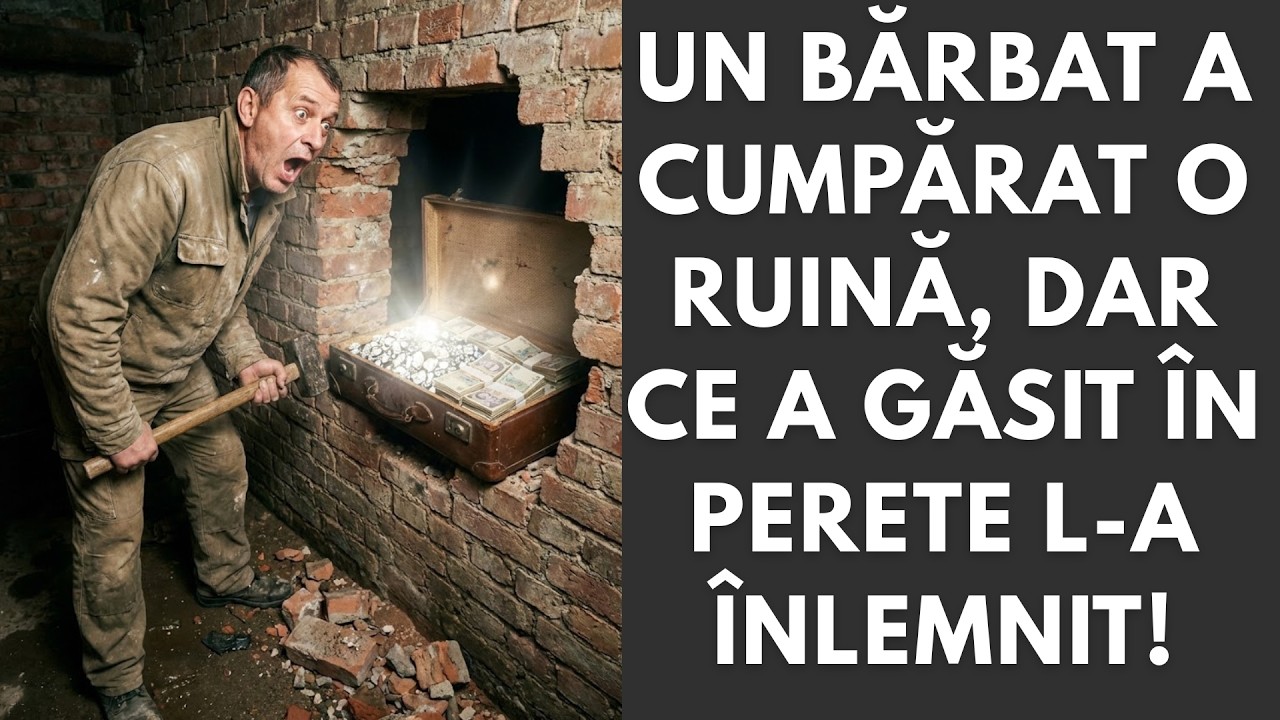Un bărbat a cumpărat o ruină, dar ce a găsit în perete l-a înlemnit!