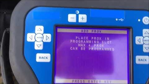 2013 Lincoln MKS Prox programming