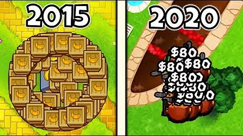 5 Times I Faced a HACKER in Bloons TD Battles! (2015 - 2020)
