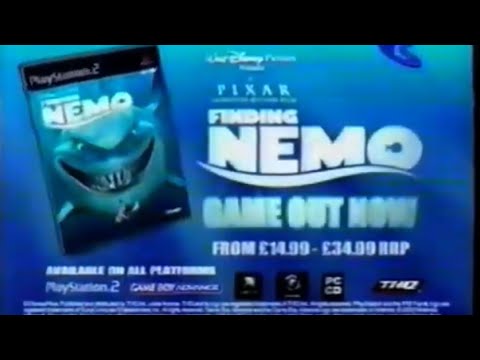 Finding Nemo the Video Game UK 2003 Advert