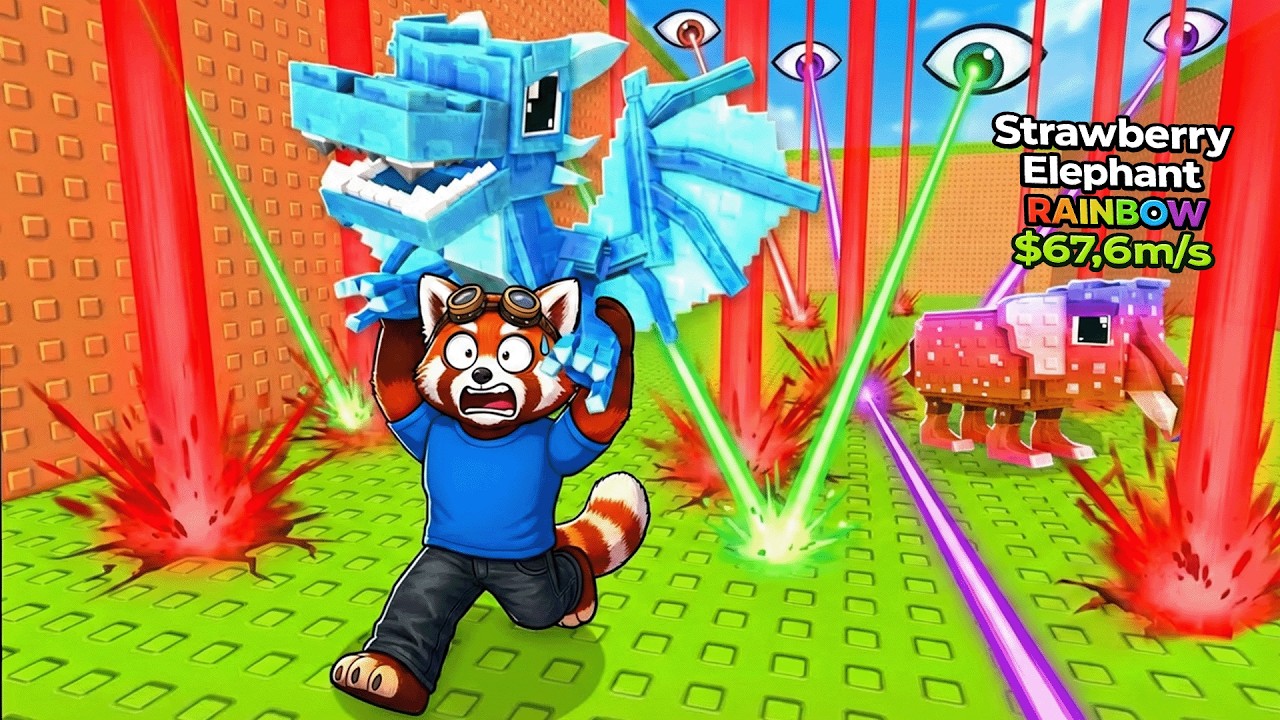 Supravietuiesc LASERELOR pentru BRAINROTI 🤯🔫🔴