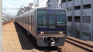 179C 普通 須磨行 JR西日本 207系S19③＋207系Z8④ さくら夙川駅 到着 2023年8月1日(火)撮影