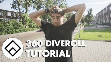 How to 360 DIVEROLL by Dominic Di Tommaso - Freerunning Tutorials - Team Farang