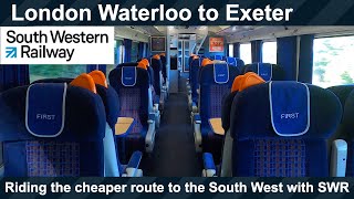 The budget first class way to go to the South West  London Waterloo to Exeter