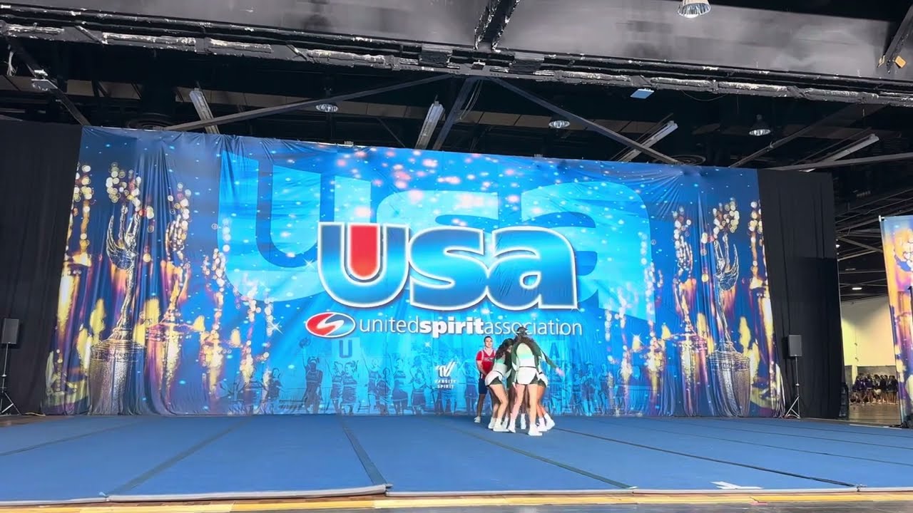 YHS Cheer - USA Nationals 2024 Group Stunt (Teal)