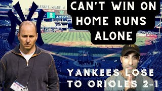 New York Yankees | Offense is TRASH & Inconsistent! Can NOT Win Games on Home Runs Alone! RANT!
