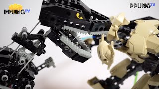 LEGO Star wars VS Jurassic world (RC Motorized 75112 & 8485) by 뿡대디
