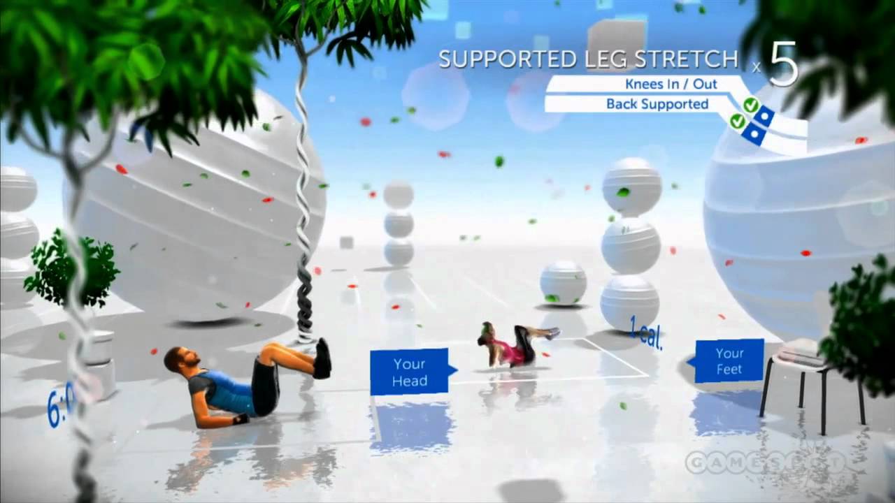 xbox 360 Kinect game: Your Shape fitness Evolved 2012. Do Gym