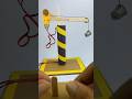 360° Rotating Crane #dcmotor #tech #youtubeshorts