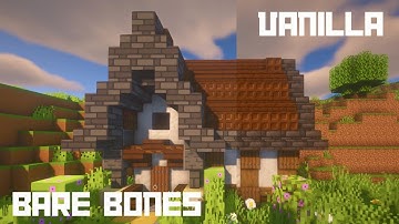 Building In The Minecraft Trailers! - Bare Bones [Timelapse + Showcase]