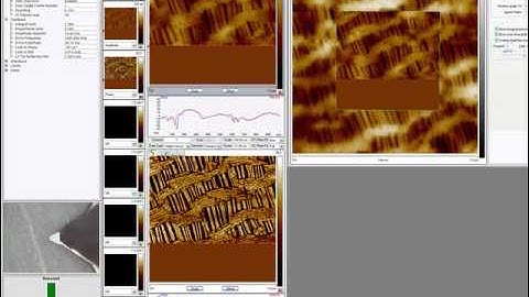 Celgard imaged at ~20um/s with Bruker Dimension FastScan