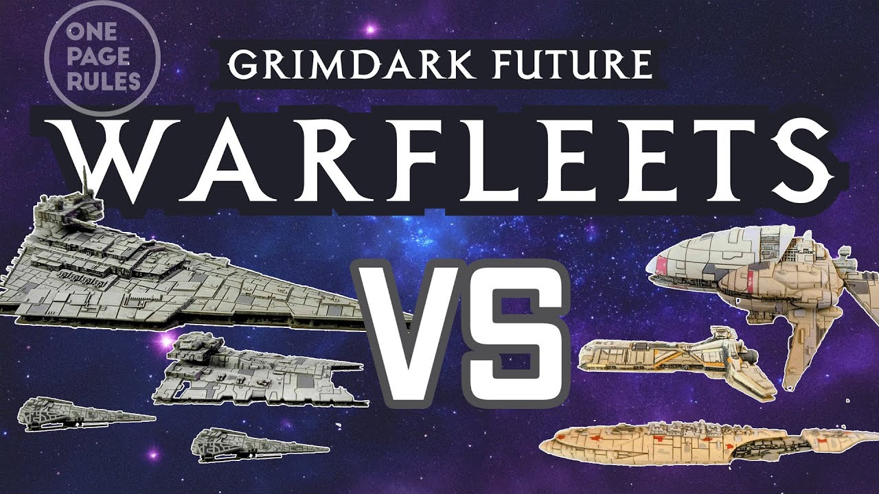 One Page Rules: Warfleets - Battle Report