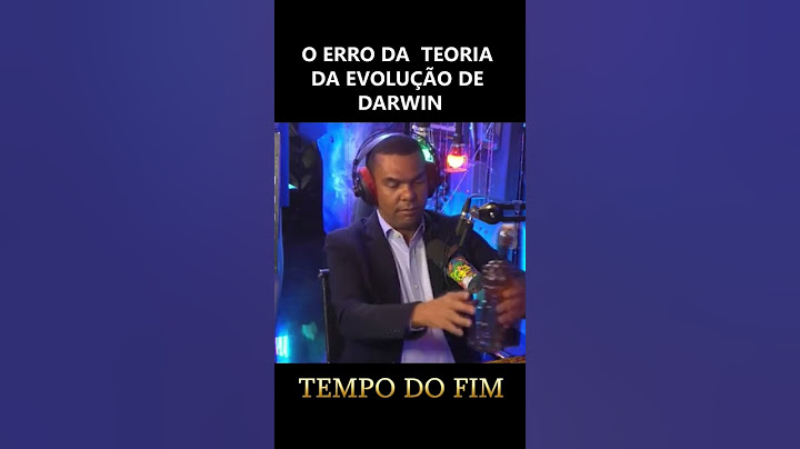 O erro da teoria da evolução de Darwin - Dr Rodrigo Silva