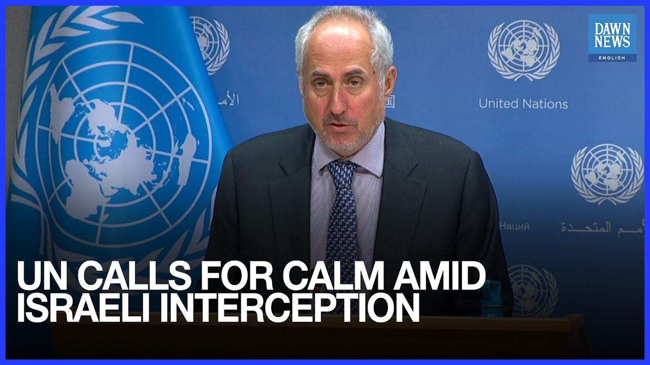 UN Urges Calm as Israel Intercepts Gaza Aid Flotilla: “We Don’t Want Anyone Hurt”