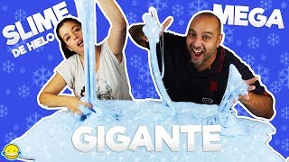 2 GALLONS OF ICE SLIME VS 2 GALLONS OF BLUE ICE SLIME. HACEMOS CHRISTMAS SLIME MEGA GIGANTE DIY