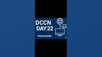 DCCN | Data Communication and Computer Networks | UDP | User Datagram Protocol | Transport Layer