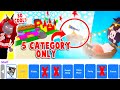 You Can Only Use 5 Category ONLY Build Challenge In Adopt Me!  (Roblox)