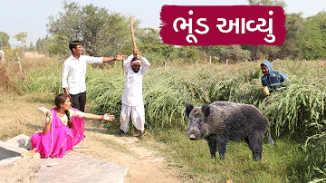 વાઘુભા ના રાયડા માં આવ્યું ભૂંડ | VAGHUBHA NA RAYDA MA AVYU BHUND | NEW COMEDY VIDEO