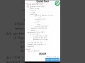 2/365 #Quick Sort program in PYTHON #DSA in Python