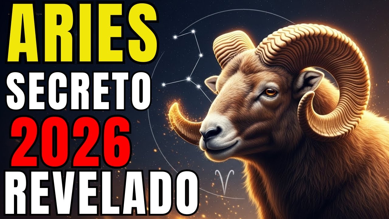 ÁRIES EL SECRETO REVELADO QUE CAMBIARÁ TU DESTINO EN 2026