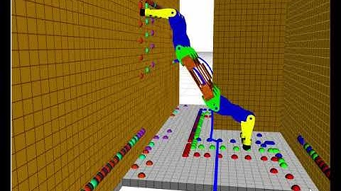 Continuous motion utilising advanced motions on a hexapod