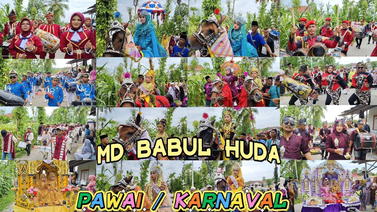 PAWAI/KARNAVAL Haflatul Imtihan MD BABUL HUDA Lembung Barat Lenteng Sumenep 05 Februari 2026