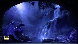 Dragon’s Hollow 🌙 | Fantasy Window Ambience • Moonlit & Fantasy Music screenshot 4