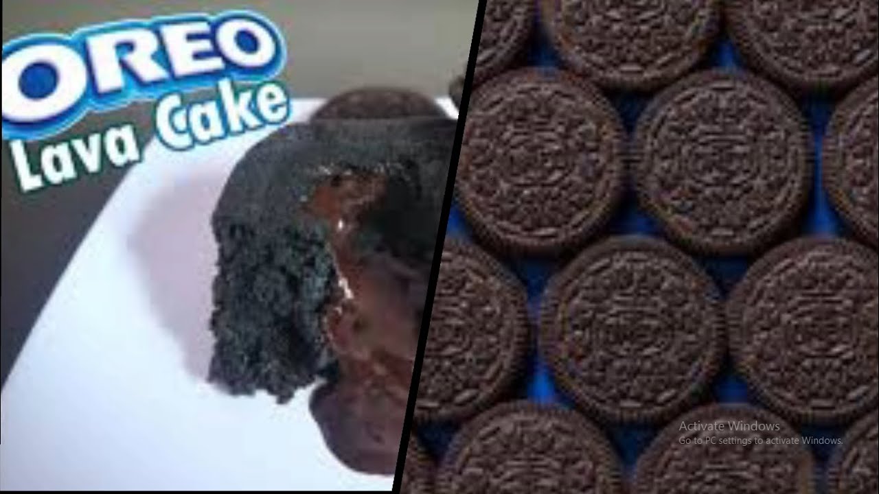 No Heat, No Bake Oreo Lava Cake YouTube