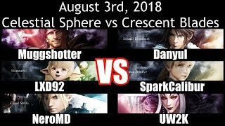 Dissidia NT - Celestial Sphere vs. Crescent Blades (Aug 3rd 2018 | 5/7)