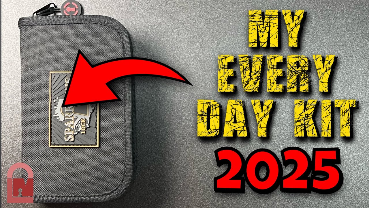 Мой повседневный набор отмычек 2025 года — что внутри?