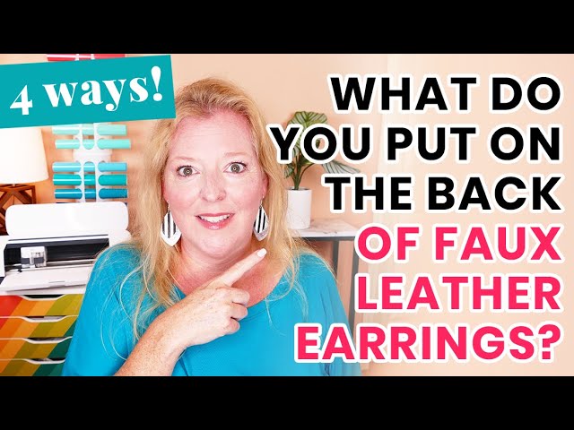 CRICUT FAUX LEATHER - Everything YOU Need To know! 