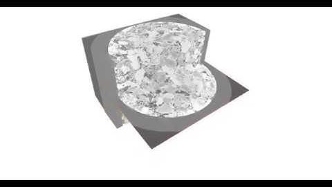 X-ray imaging of a rock