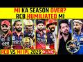 🔴RCB VS MI IPL 2026 LIVE: MI KA SEASON OVER? RCB HUMILIATED MI😱 #rcbvsmi #ipl2026