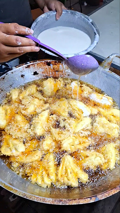 SECRET OF CRISPY FRIED BANANA TRADERS LAST 24 HOURS 🤩🔥🔥 #food