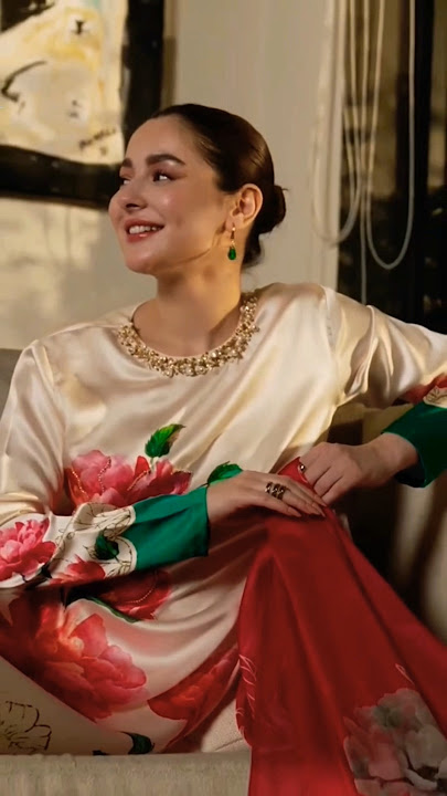 Hania Amir Latest Dress Design 💙 #haniaamir #hania #fashion #suits #song #actress #drama #trending