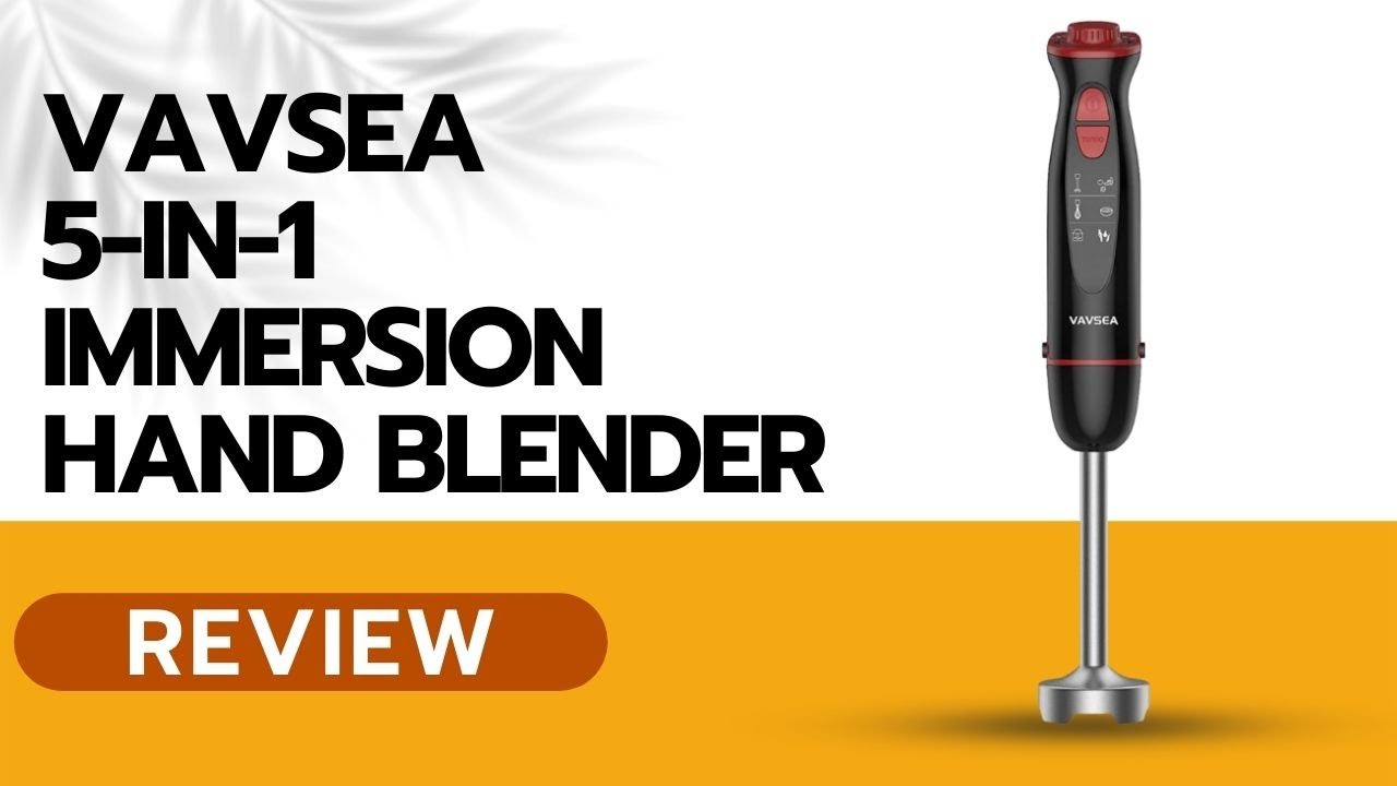 VAVSEA 1000W 5-in-1 Multi-function Immersion Hand Blender 