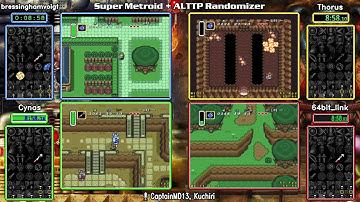 090119 Super Metroid + A Link To The Past Randomizer Community Race 2019