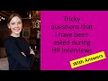 Interview questions and answers for hr manager position