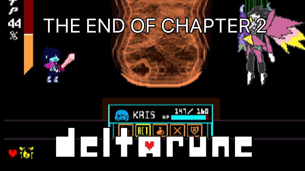 Deltarune - END OF CHAPTER 2 - YouTube