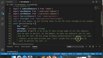 27 clothstore redux persist   Keeping the items in the cart even after page refresh or across tabs