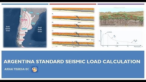 Argentina standard Seismic load calculation