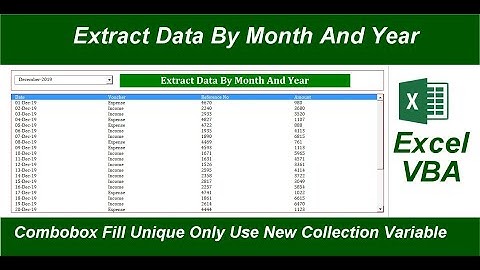 Extract Data Only Unique ID Excel Userform VBA